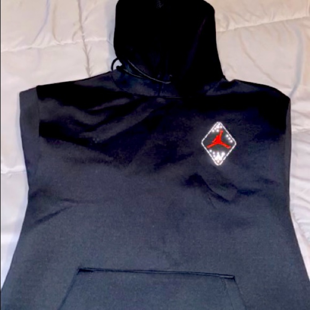 Jordan Fire red hoodie